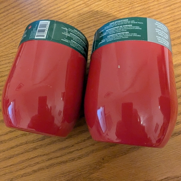 New Set of 2 Holiday Wine Drink Tumblers - Picture 7 of 7